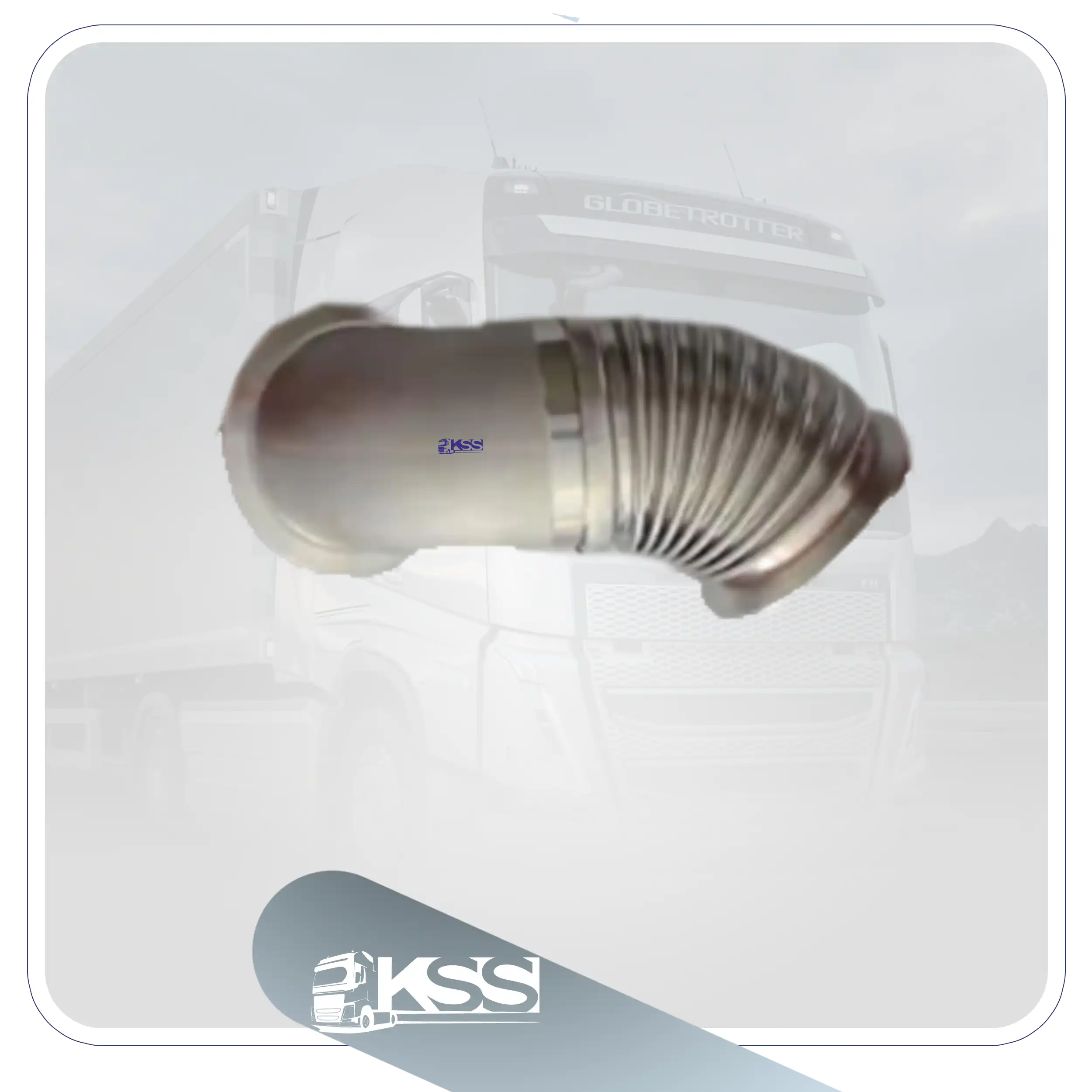 21517761-لوله حصیری EGR اصلی ولوو (i-save)FH500